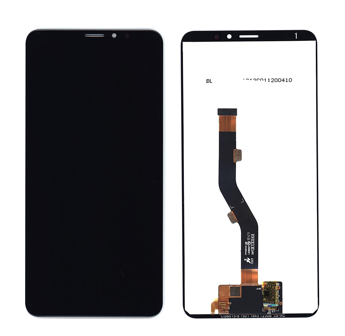 Дисплей для Meizu Note 8 черный