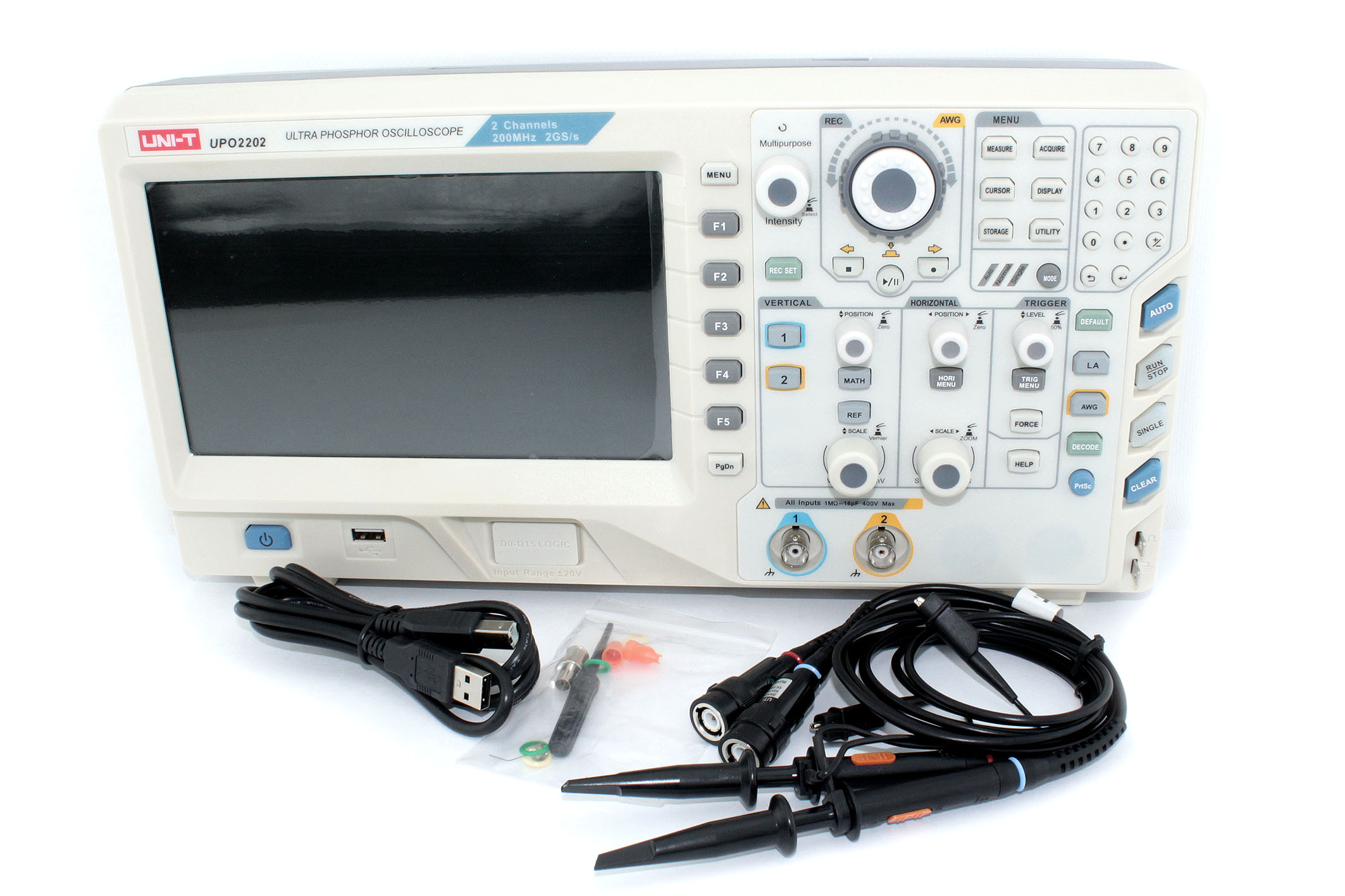 Цифровой осциллограф UNI-T UPO2202.