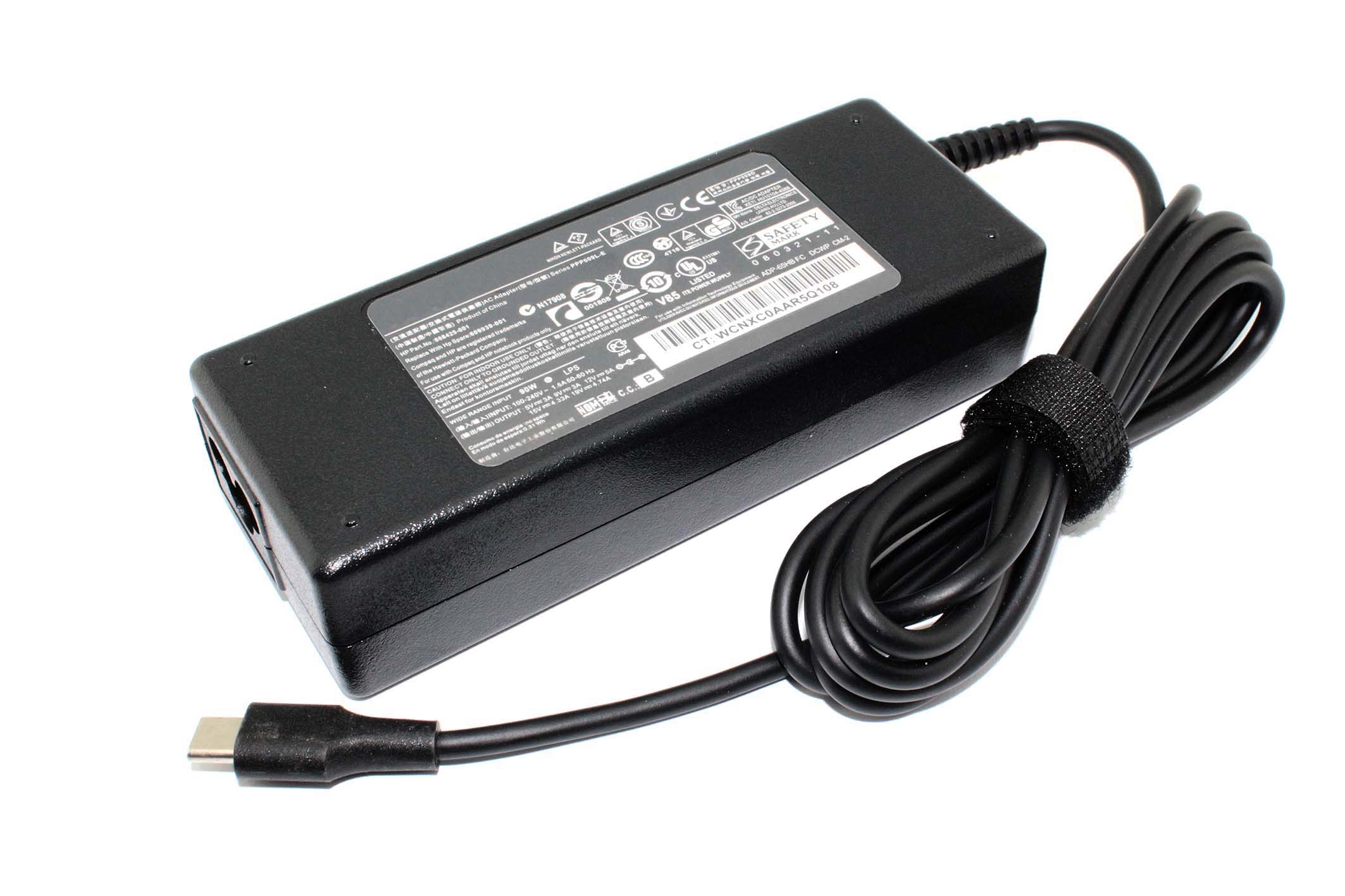Блок питания (сетевой адаптер) для ноутбуков Asus 5V, 9V, 15V, 20V 3A, 4,5A 90 W Type C