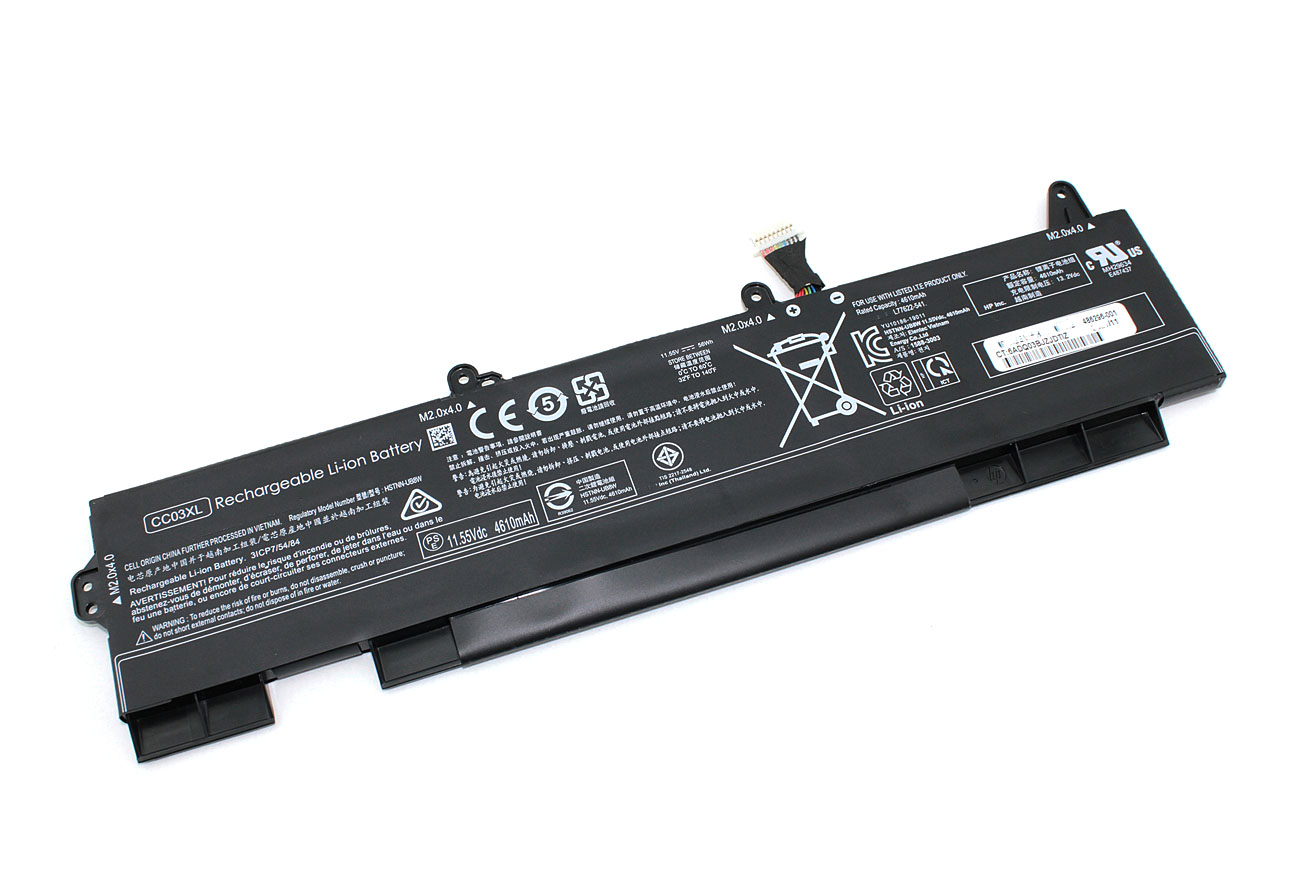 Аккумуляторная батарея для ноутбука HP ZBook Firefly 15 G7 (CC03XL) 11.55V 4610mAh