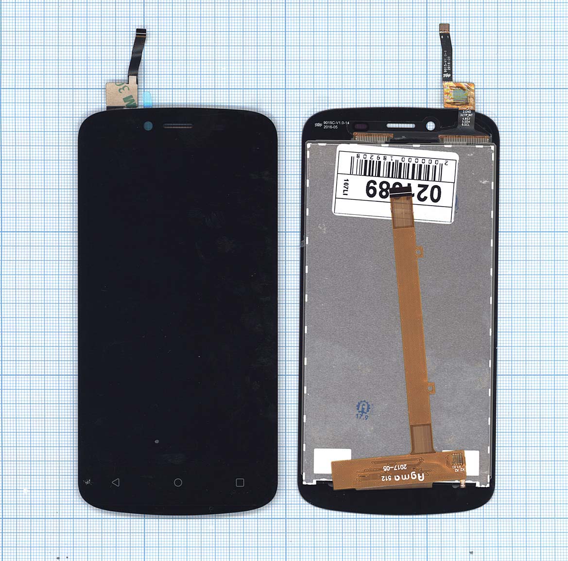Дисплей для Fly FS512 Nimbus 10 черный