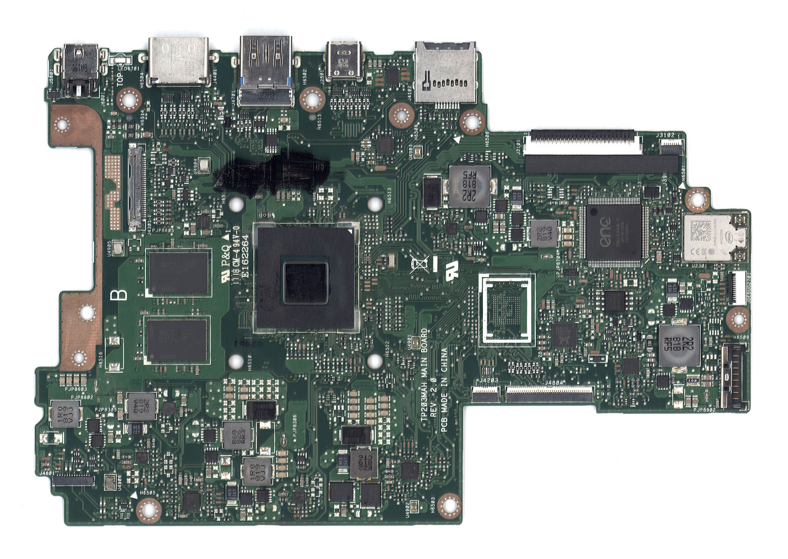 Материнская плата для Asus TP203MA 4G/N5000 90NB0J30-R00012