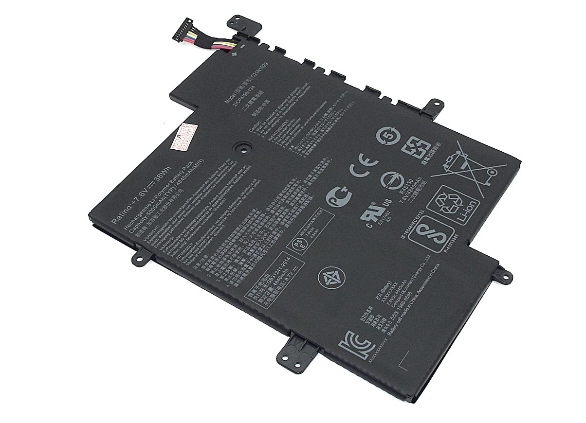 Аккумуляторная батарея для ноутбукa Asus Vivobook E203MA (C21N1629) 7.6V 38Wh