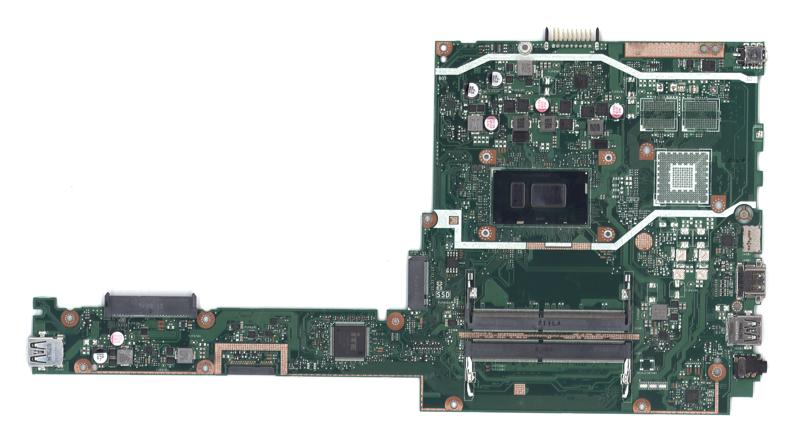 Материнская плата для Asus X407UA I3-8130U 90NB0HP0-R00060
