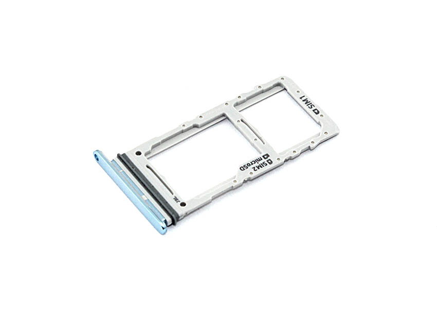 Лоток для SIM-карты Samsung Galaxy S20 / S20 Plus / S20 Ultra (G980F/G988B/G985B) голубой
