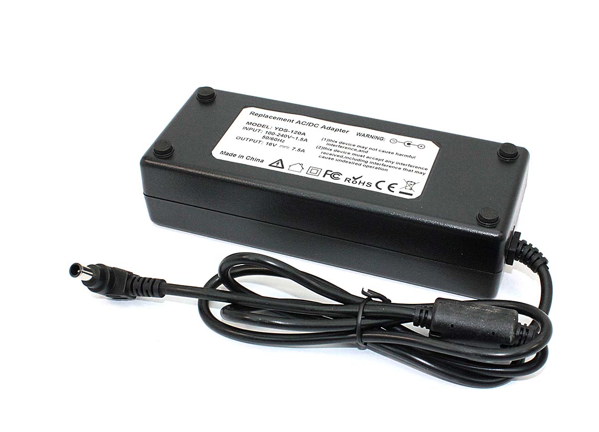 Блок питания (сетевой адаптер) для ноутбуков Sony 16V 7.5A 6.5x4.4mm OEM
