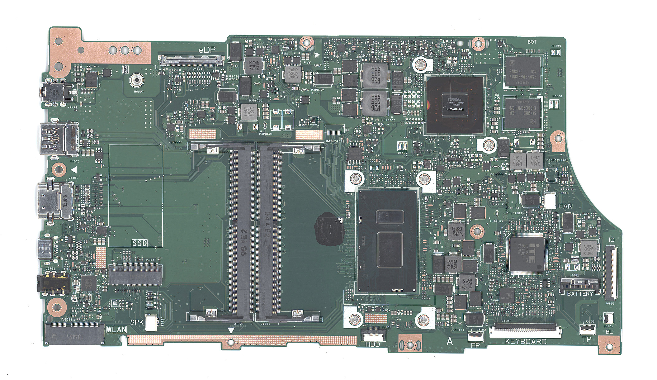 Материнская плата для Asus X530UF I7-8550U