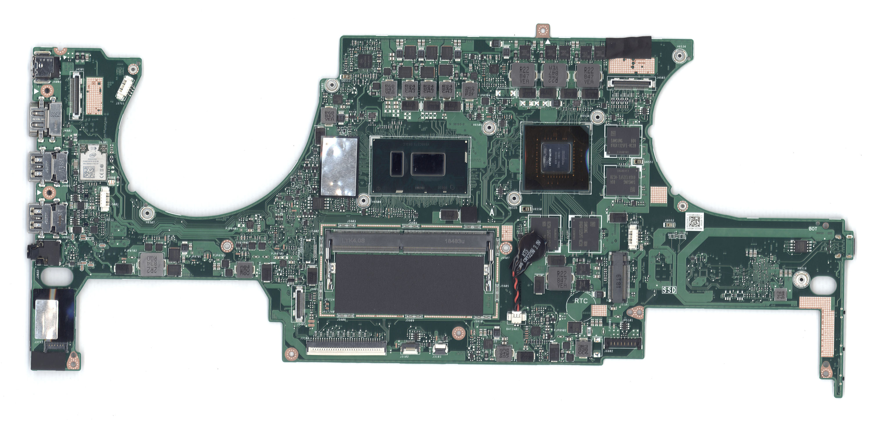 Материнская плата для Asus UX561 8G/I7-8550U 90NB0G20-R00010