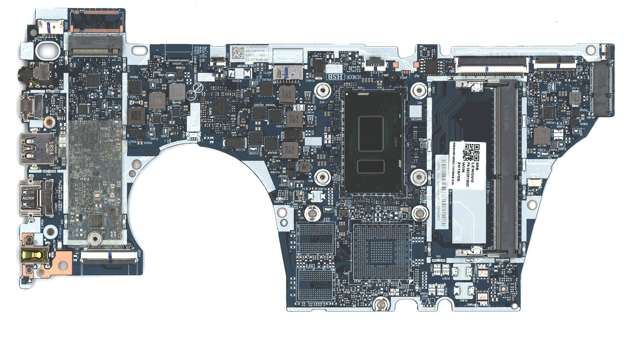 Материнская плата для Lenovo Yoga 530-14IKB / Flex 6-14IKB WIN i3-8130U UMA BL FP