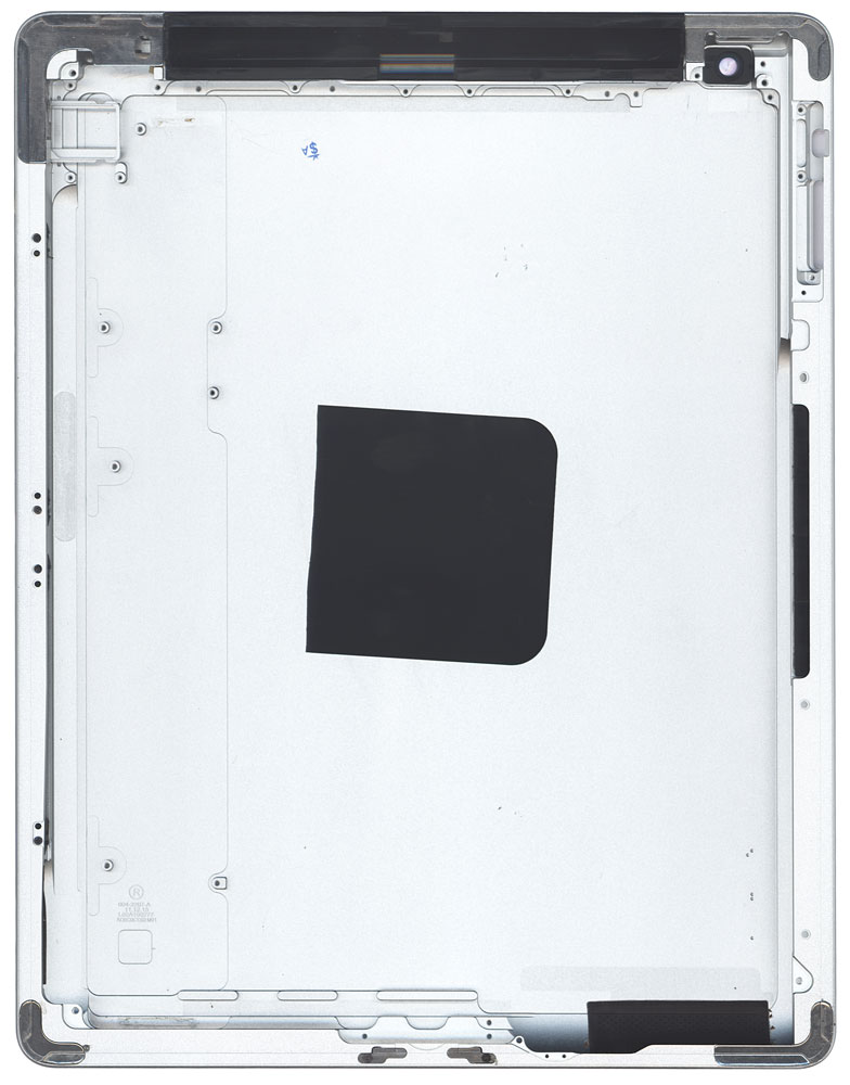 Задняя крышка для Apple iPad 3 A1430 A1403 серебристая