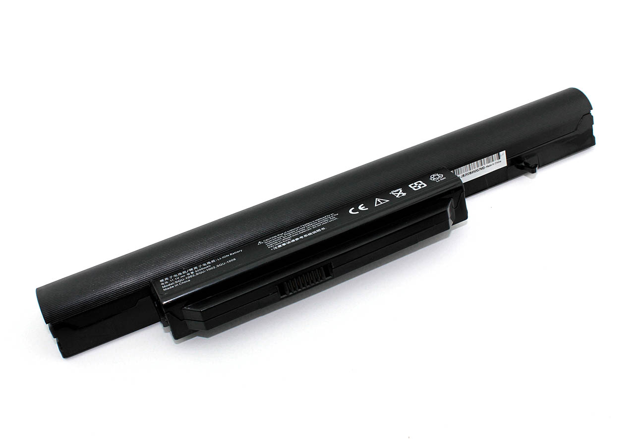 Аккумуляторная батарея для ноутбука Hasee A560P (SQU-1008) 10.8V 4400mAh черная