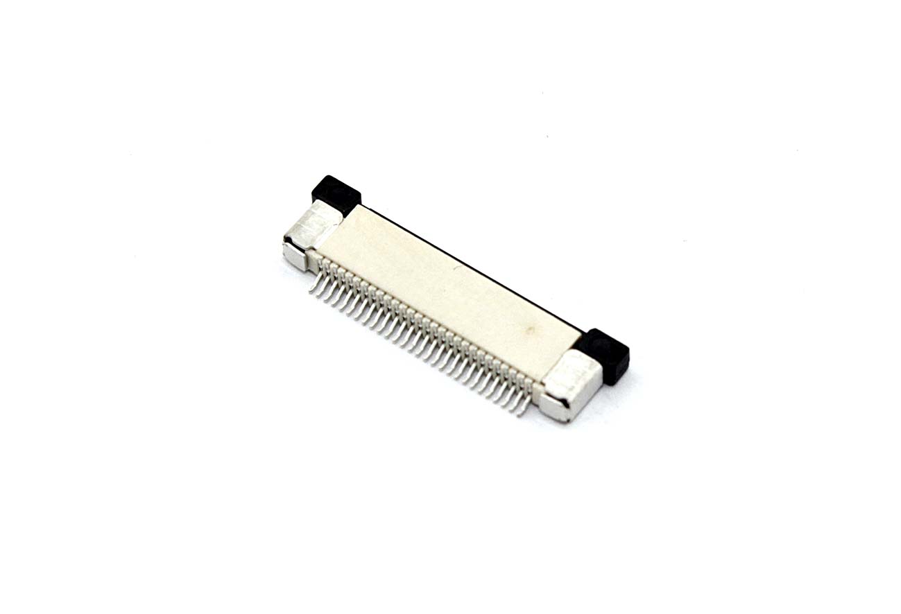 Разъем FPC Half Coverage Top Contact 0.5K-BS-28PWB 28 pin высота 2мм шаг 0,5мм