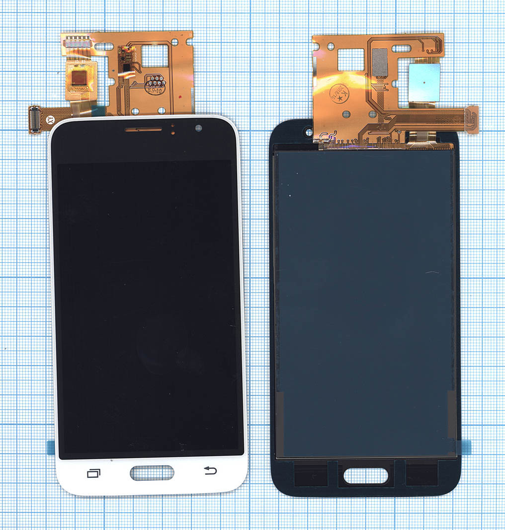 Дисплей для Samsung Galaxy J1 (2016) SM-J120F (TFT) белый