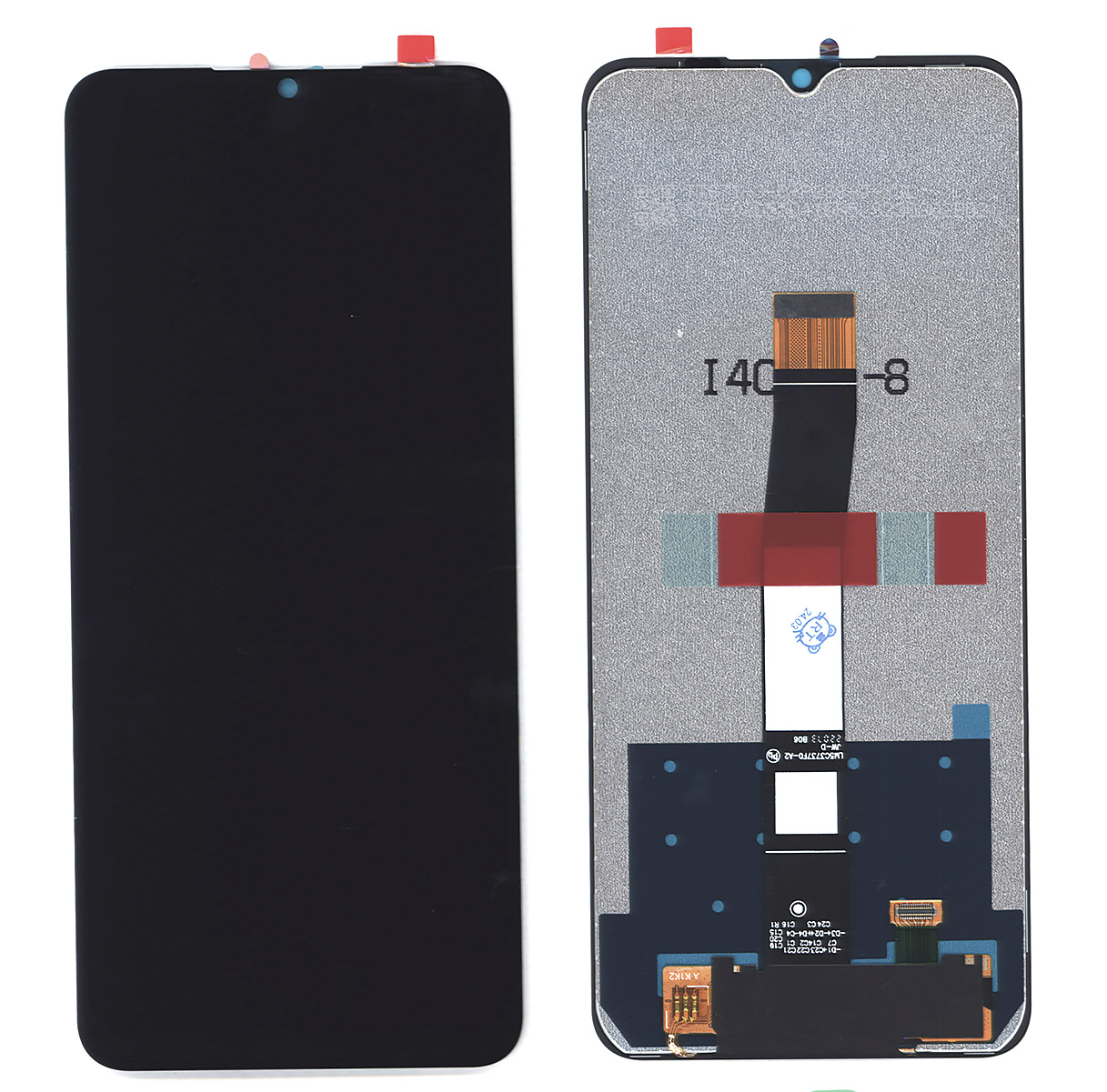 Дисплей (модуль) для Xiaomi Redmi 10C, Poco C40 сборе с тачскрином черный