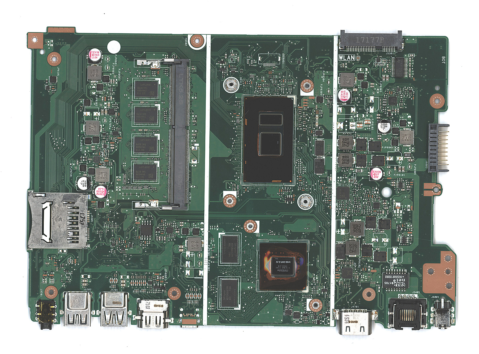 Материнская плата для Asus X441UR 4G/I3-6006U