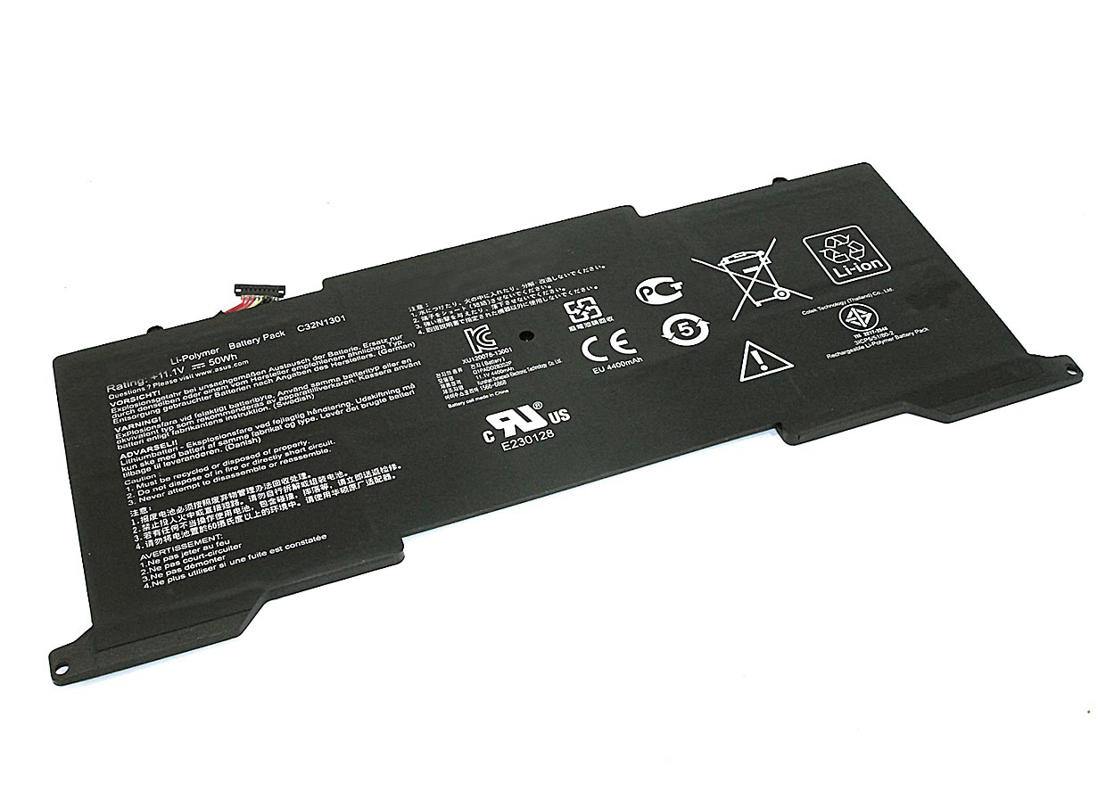 Аккумуляторная батарея для ноутбука Asus UX31LA (C32N1301) 11.1V 4400mAh