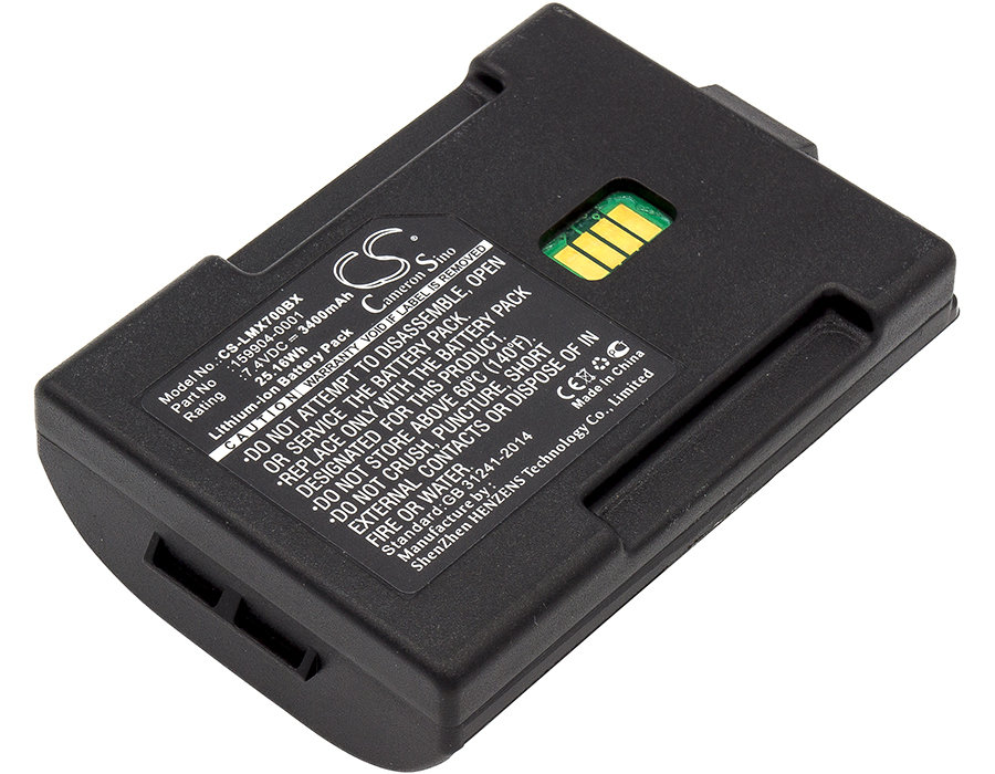 Аккумулятор CS-LMX700BX для HONEYWELL TXE TECTON MX7 3400mAh 7.4V