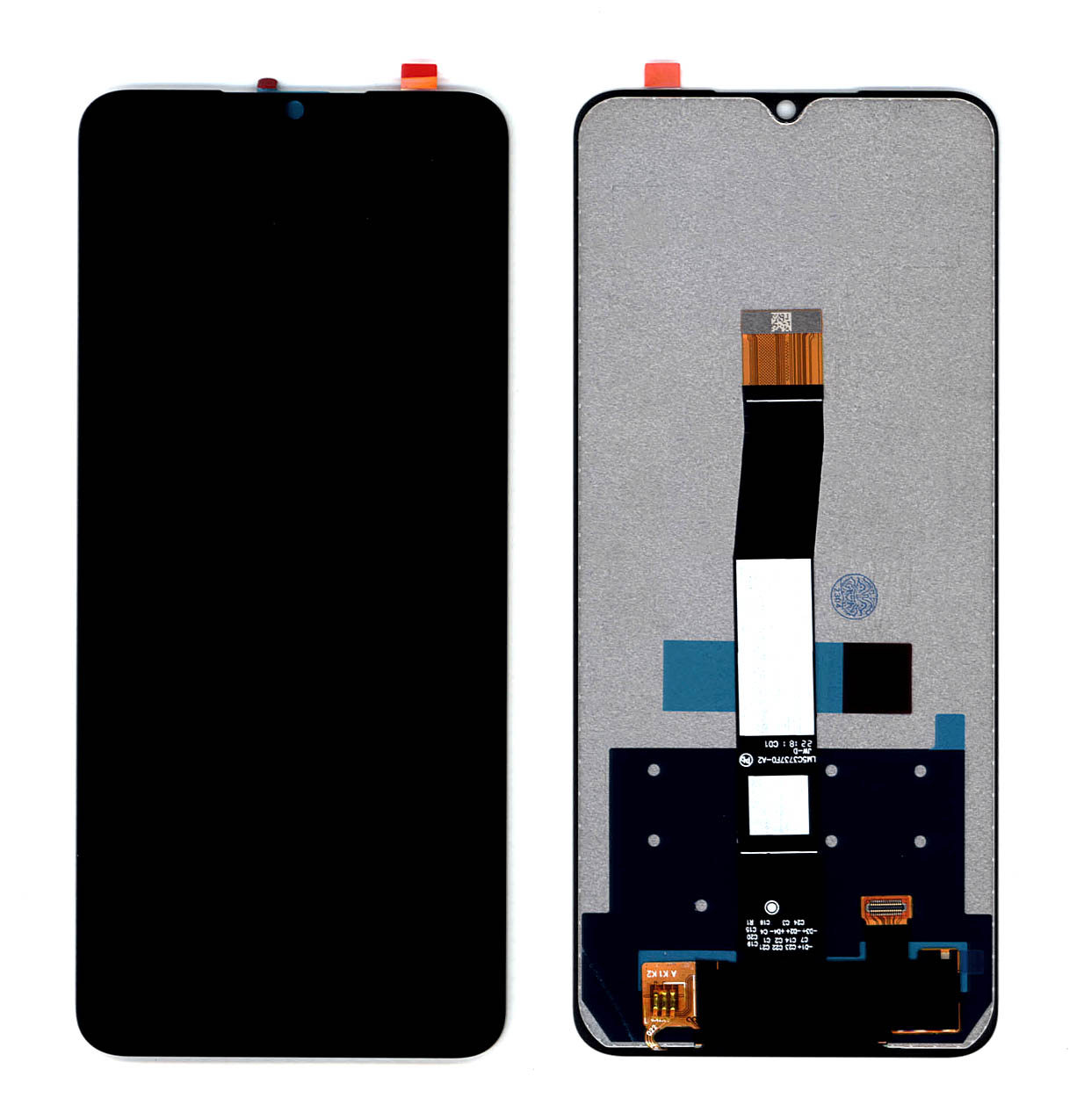 Дисплей (модуль) для Xiaomi Redmi 12C сборе с тачскрином черный