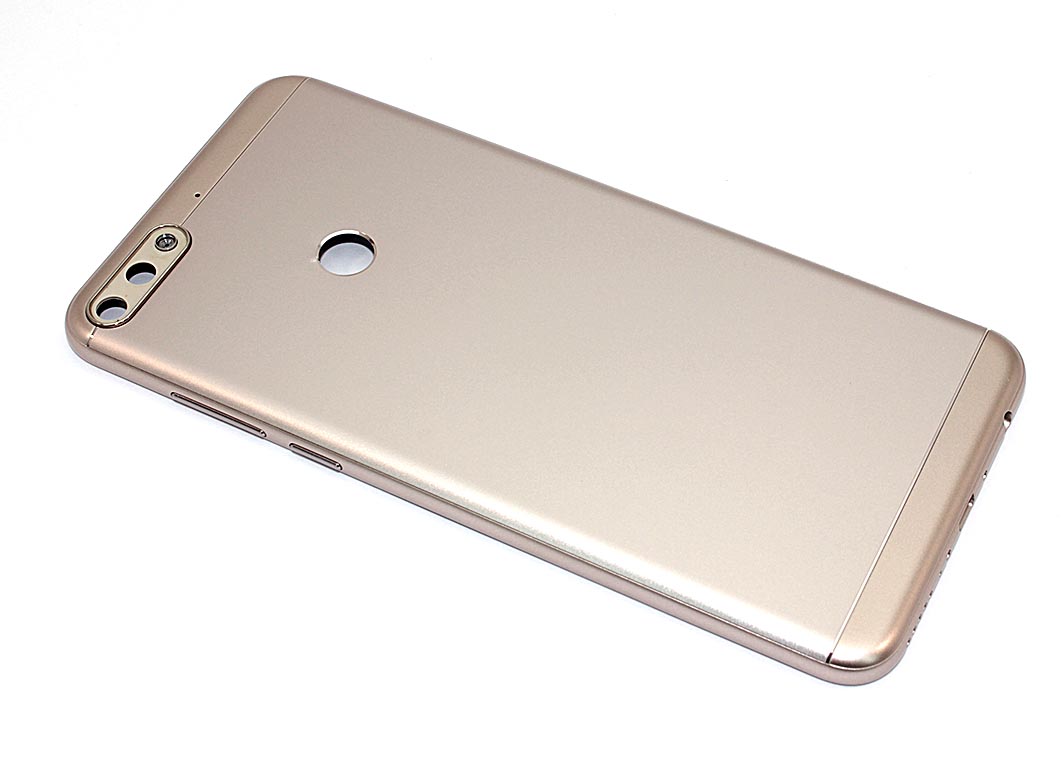 Задняя крышка для Huawei Honor 7C Pro золотая