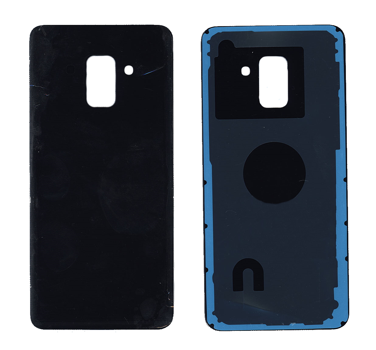 Задняя крышка для Samsung Galaxy A8 (2018) SM-A530F черная