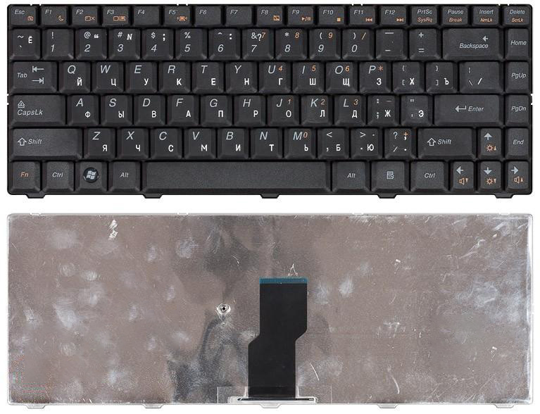 Клавиатура для ноутбука Lenovo IdeaPad B450 черная