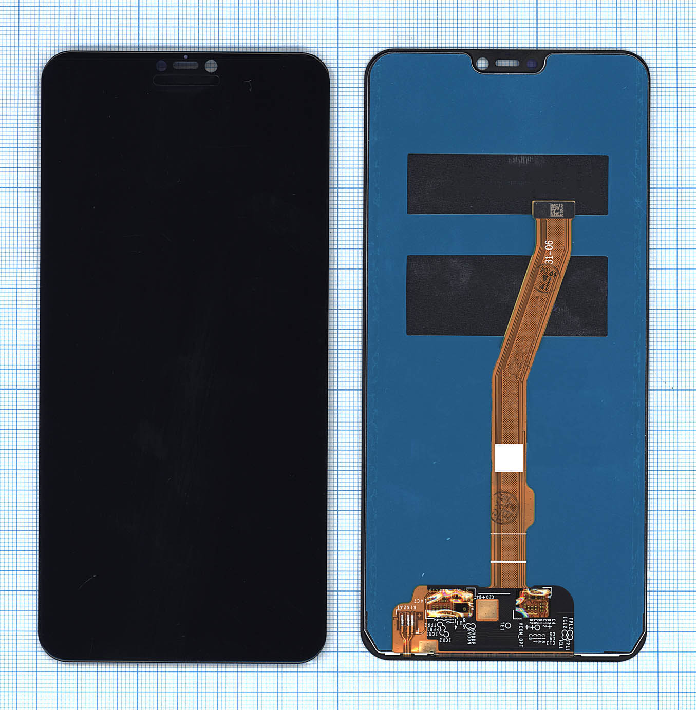 Дисплей для Vivo Y85 черный
