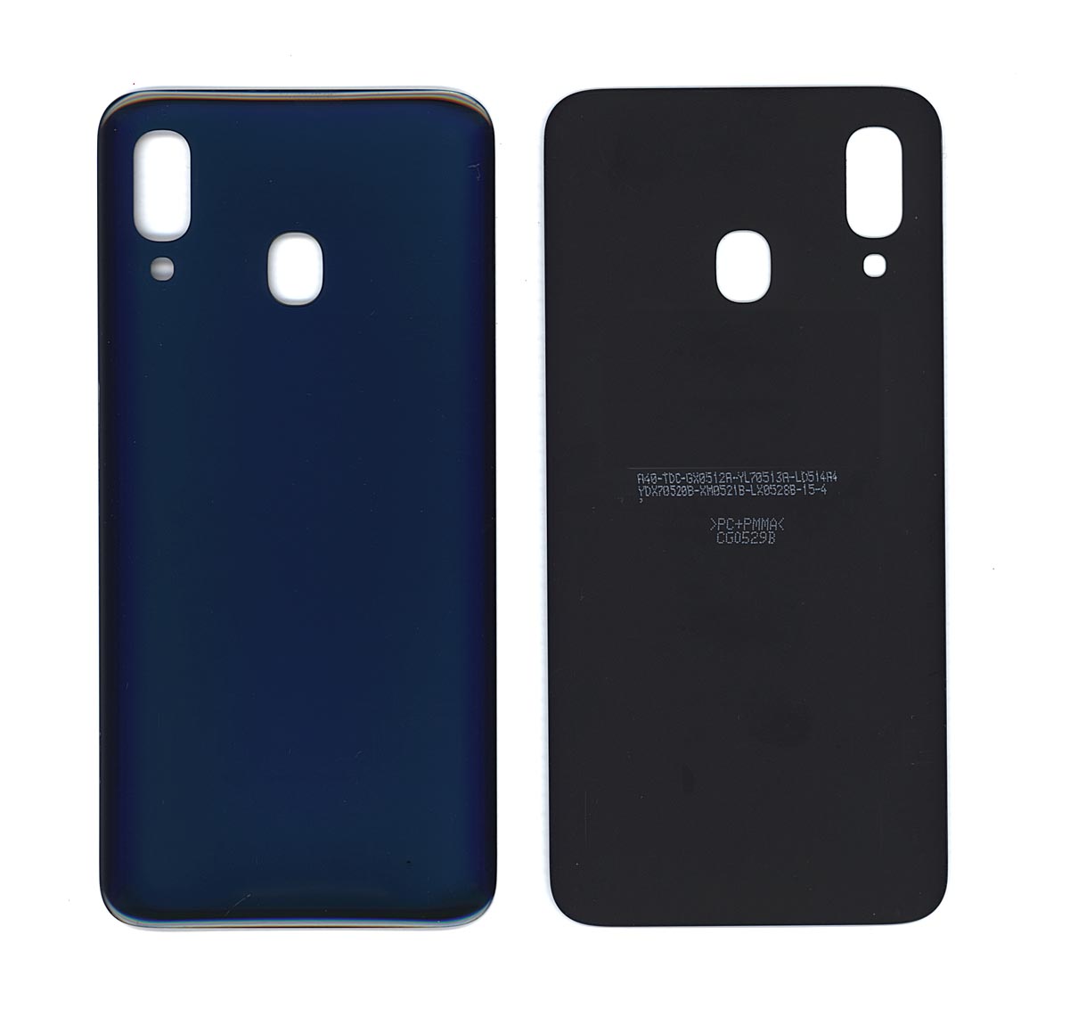 Задняя крышка для Samsung A405F Galaxy A40 (2019) синяя