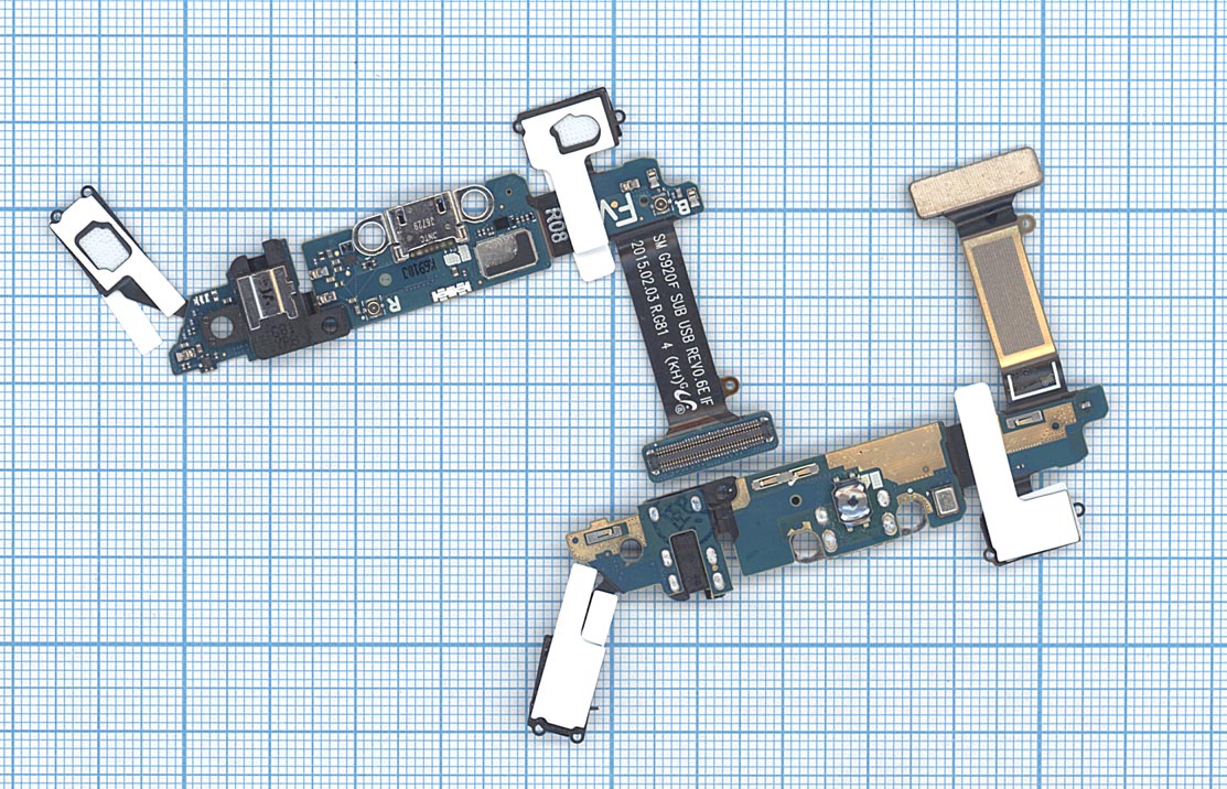 Шлейф разъема питания для Samsung Galaxy S6 SM-G920F
