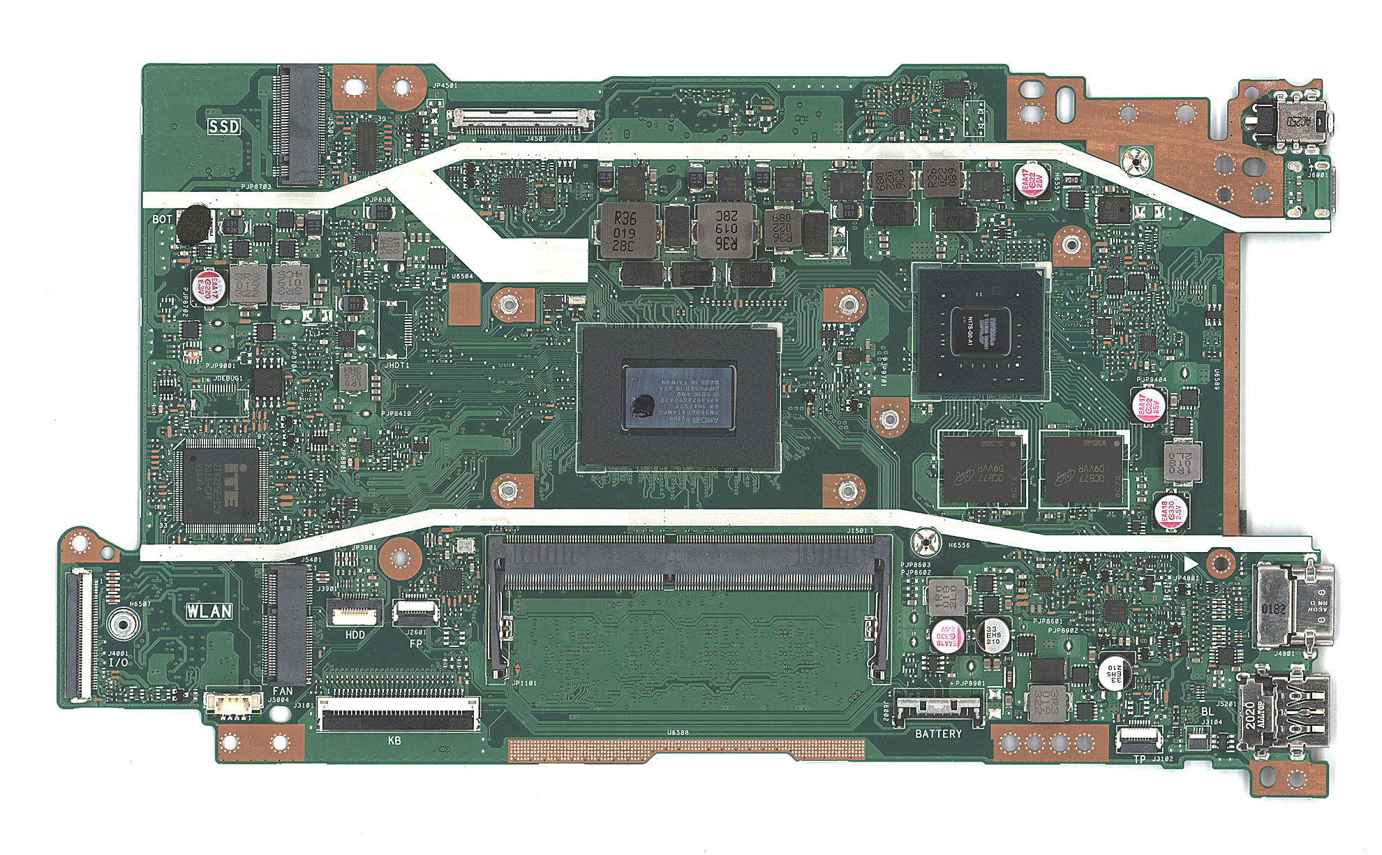 Материнская плата для Asus X409DJ 8G/R5-3500U