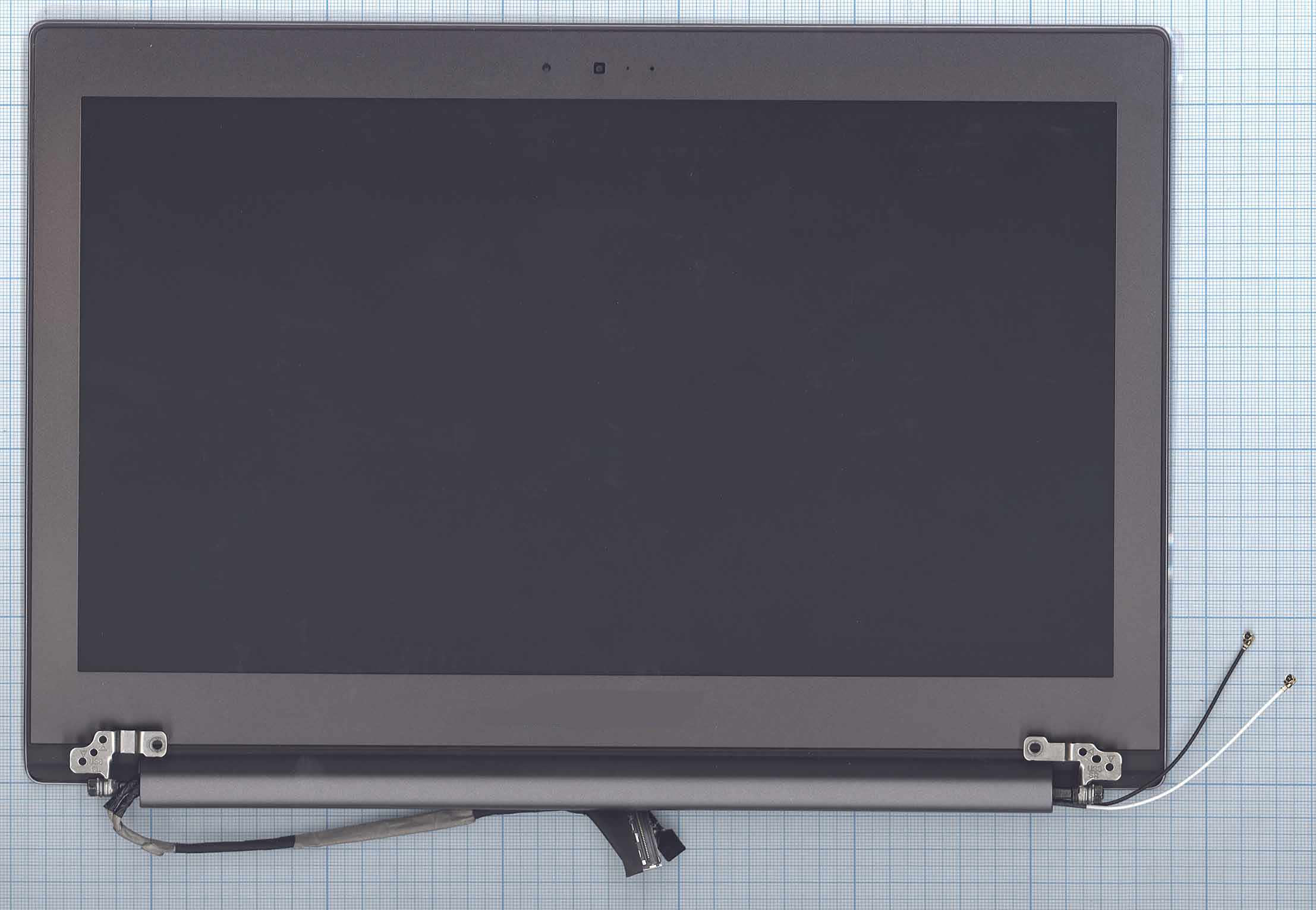 Матрица для Asus Ultrabook U38DT серая крышка в сборе, Царапины на рамке