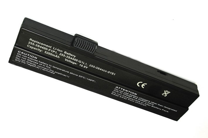Аккумуляторная батарея для ноутбука Fujitsu Siemens M1405 10.8V 5200mAh 23-UG5A10-3B OEM черная