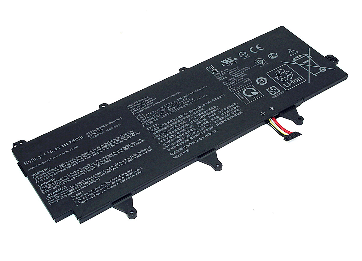 Аккумуляторная батарея для ноутбука Asus ROG GX701 (C41N1802 ) 15.4V 4935mAh
