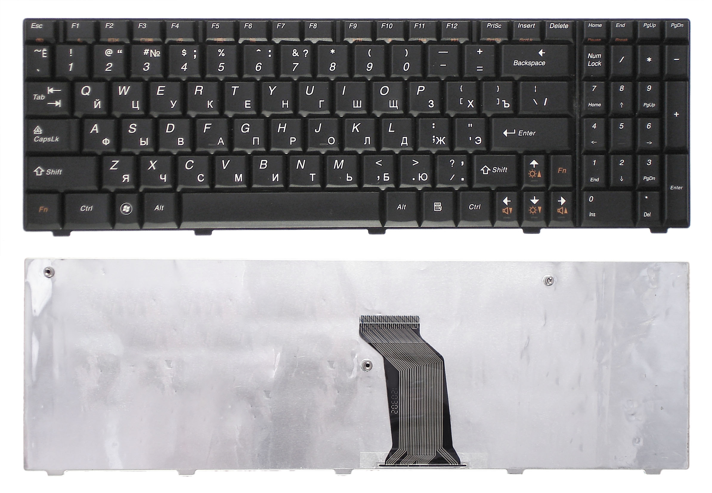 Клавиатура для ноутбука Lenovo G560 G565 черная