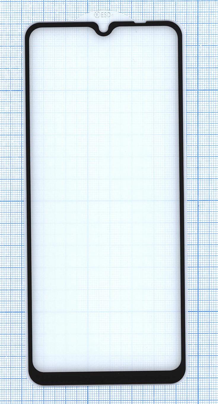 Защитное стекло "Полное покрытие" для Xiaomi Redmi A3 A3x черное