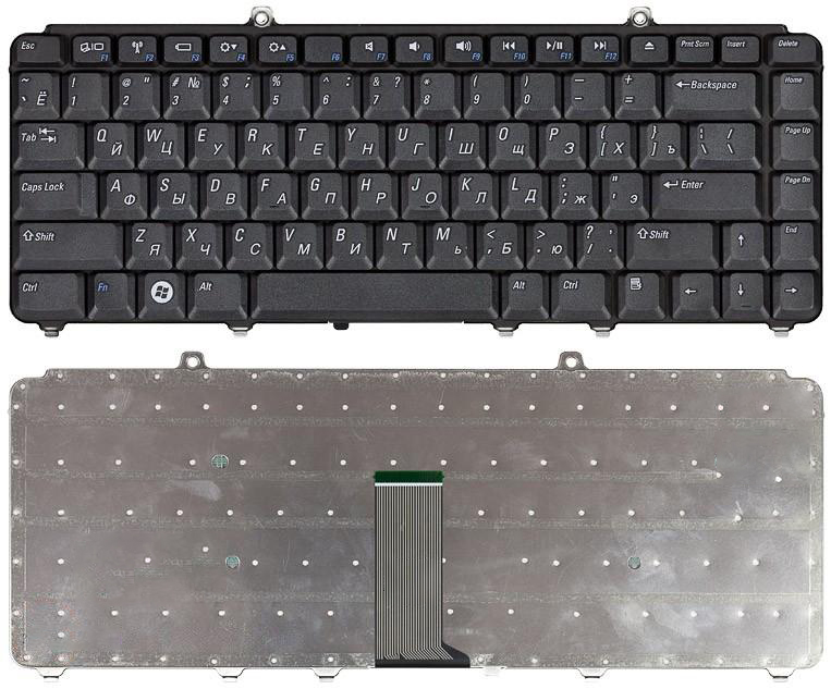 Клавиатура для ноутбука Dell Inspiron 1420 1520 1521 1525 1526 1540 Vostro 1400 1500 черная