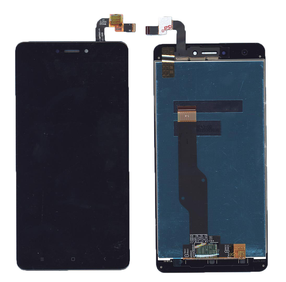 Дисплей для Xiaomi Redmi Note 4X черный