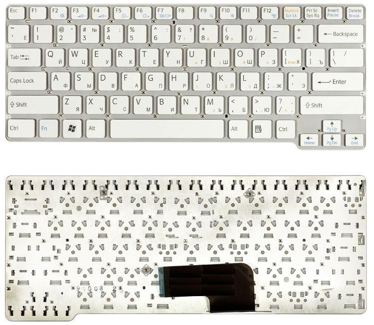 Клавиатура для ноутбука Sony Vaio VPC-CW VPCCW белая