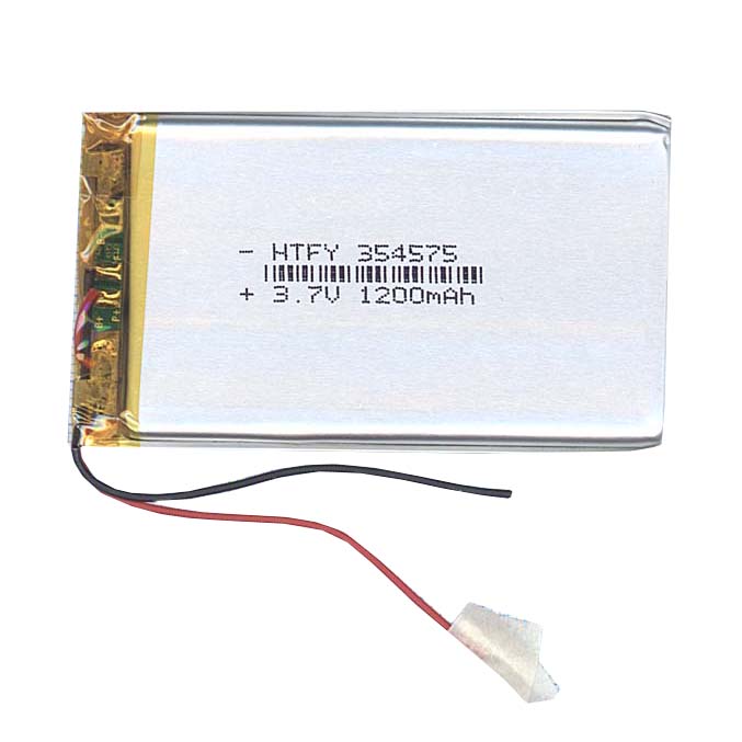 Аккумулятор Li-Pol (батарея) 3.5*45*75мм 2pin 3.7V/1200mAh
