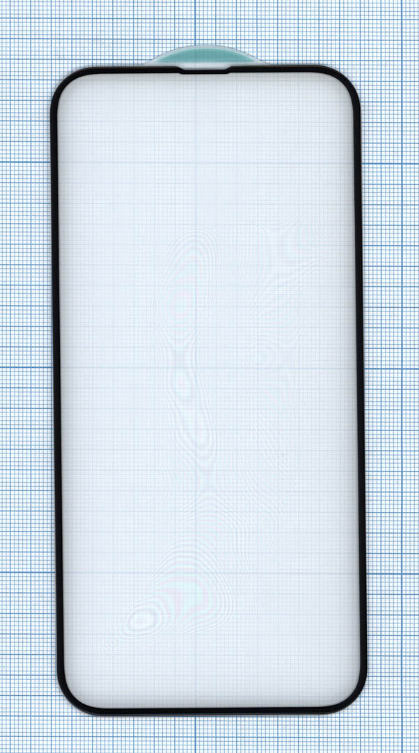 Защитное стекло 6Dдля Apple iPhone 13 Pro Max черное