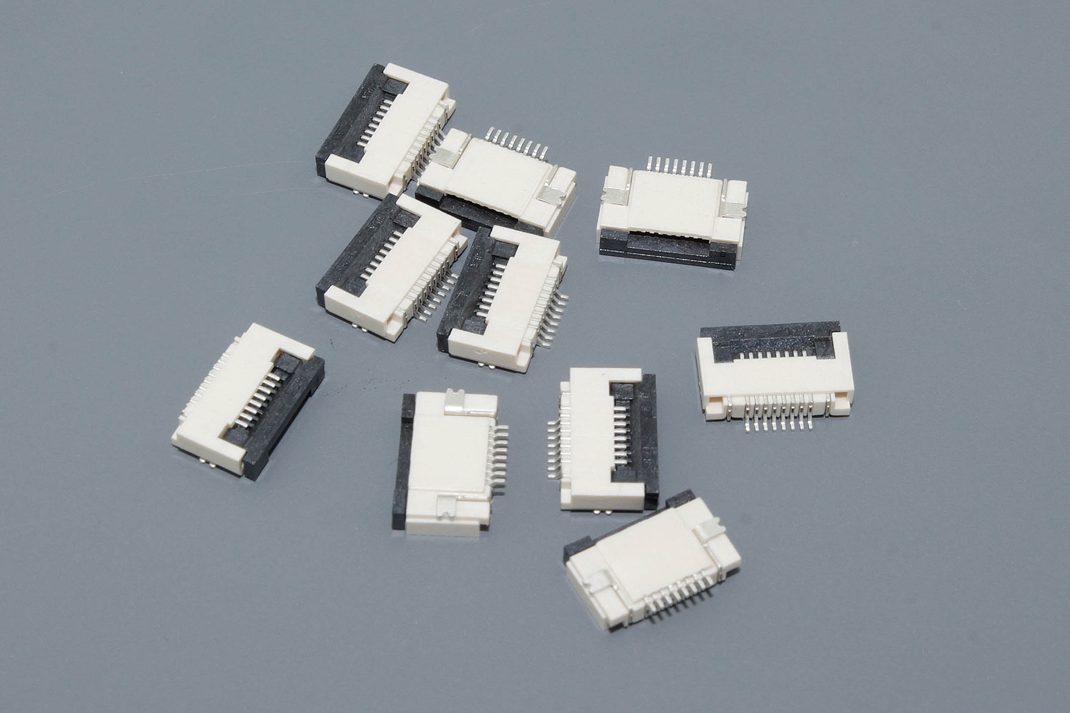 Разъем FPC Flip-Lock 0510-8RLGF 8 pin высота 1мм шаг 0,5мм 10 шт