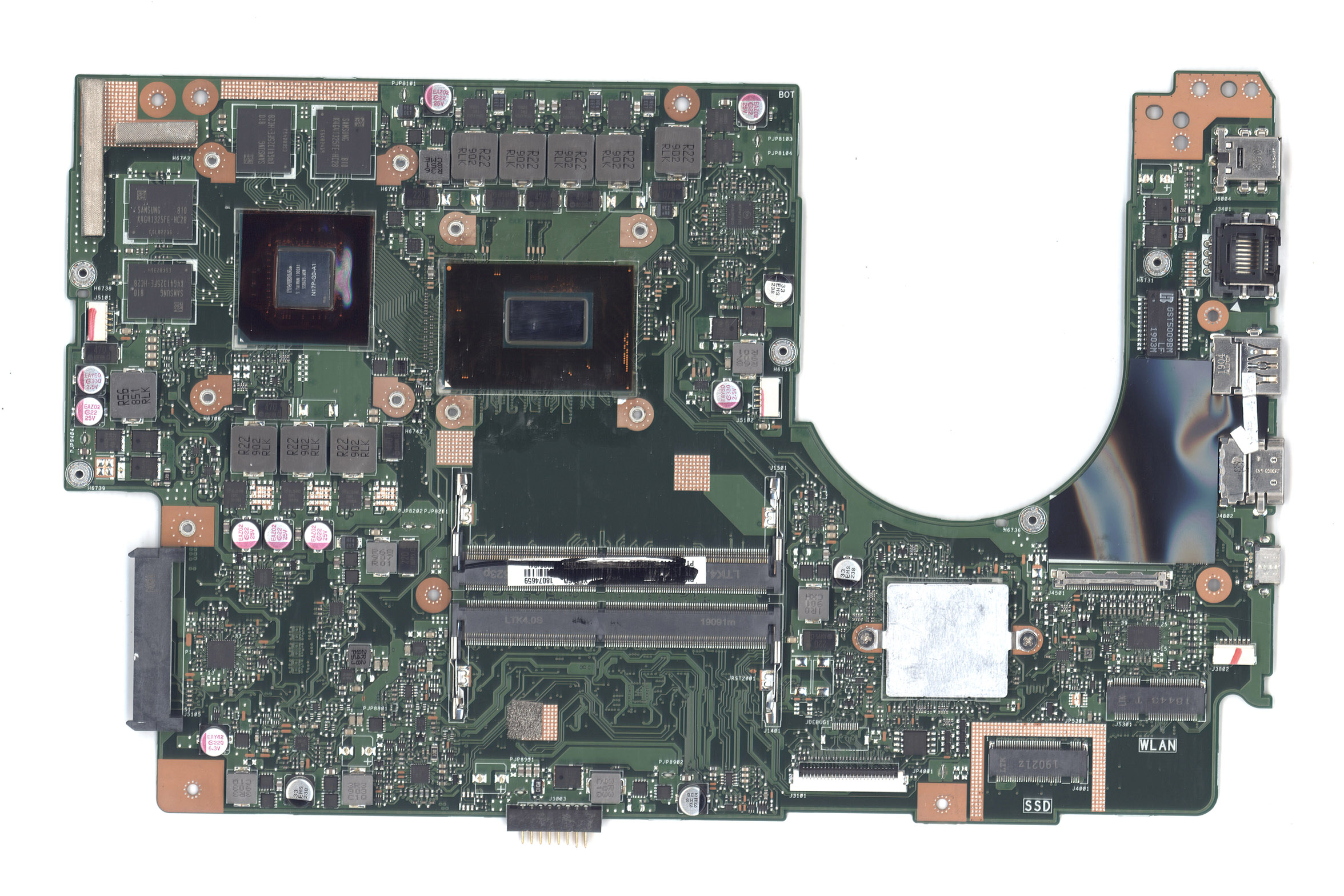 Материнская плата для Asus X580GD I7-8750H 90NB0HX0-R00040