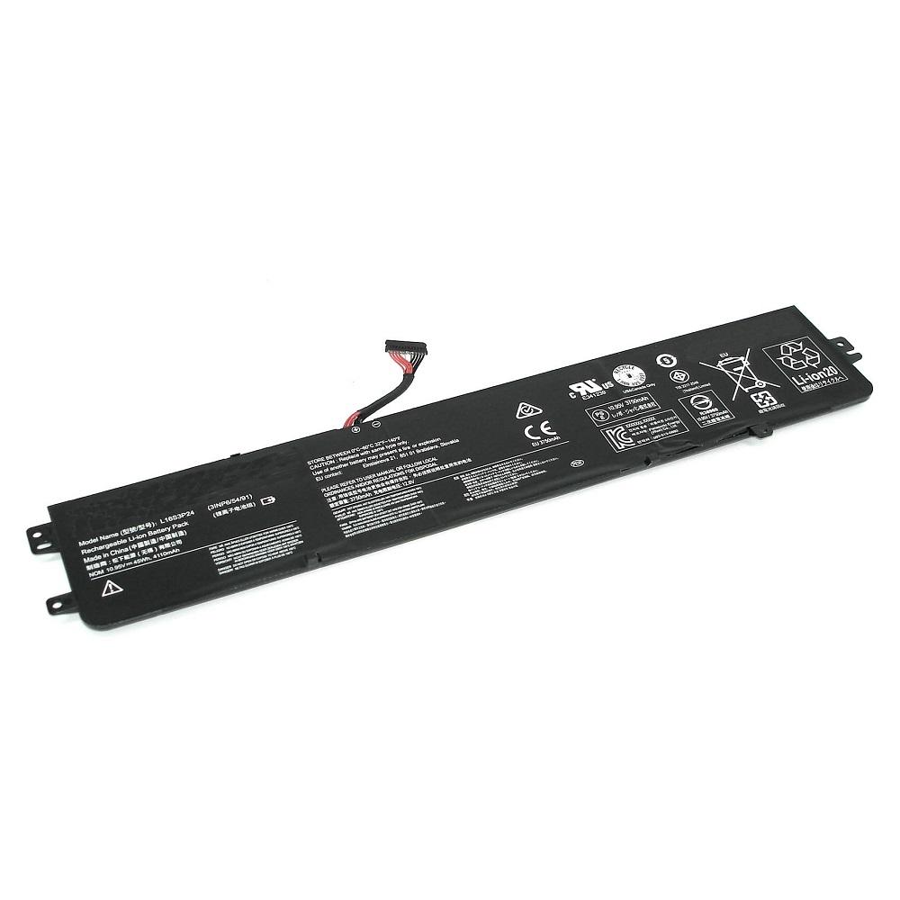 Аккумуляторная батарея для ноутбука Lenovo Y520-15 (L16S3P24) 10.95V 4110mAh