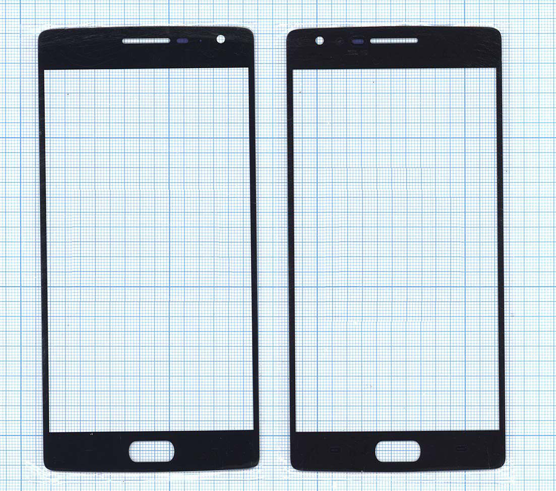 Стекло для OnePlus 2 черное