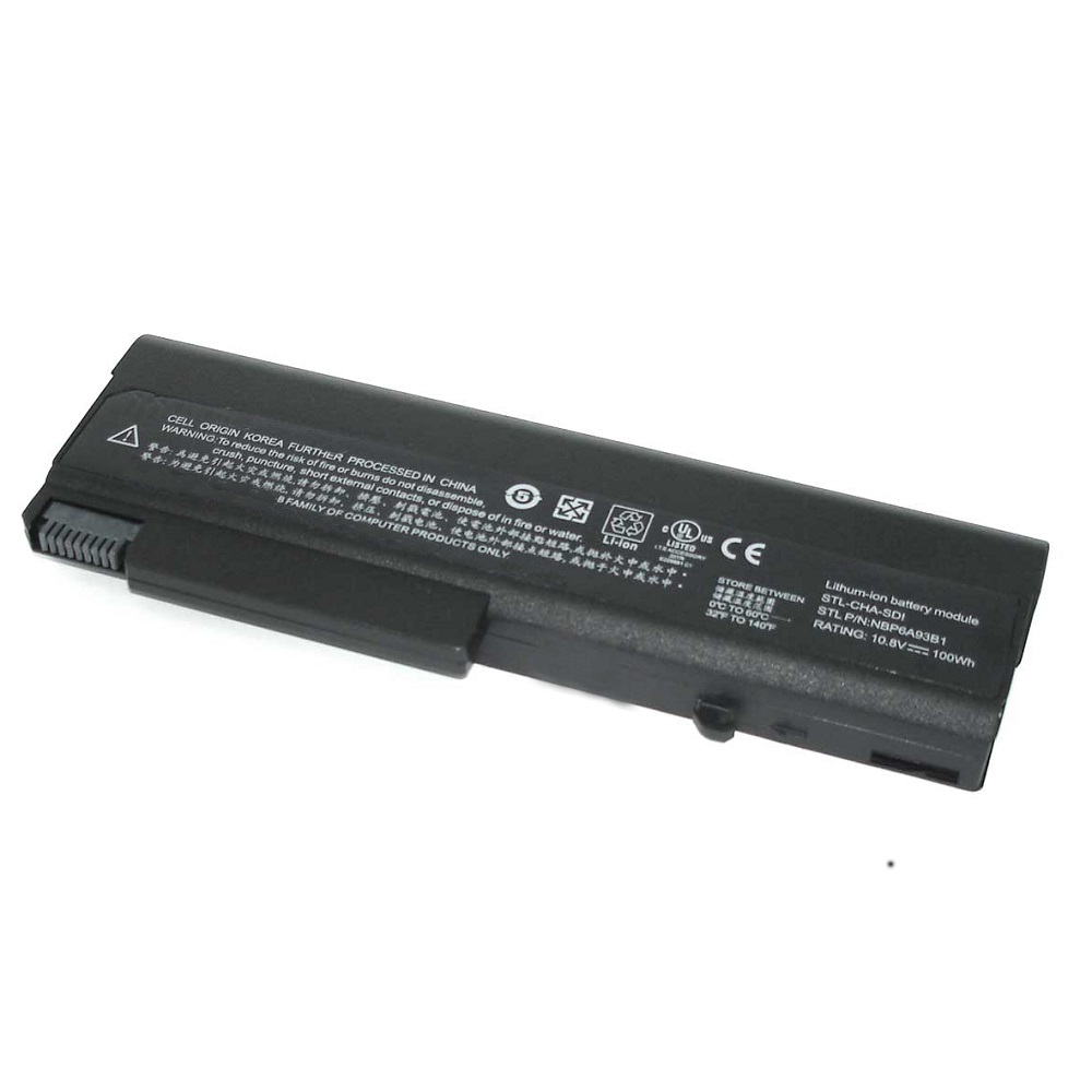 Аккумуляторная батарея для ноутбука HP Compaq 8440p (HSTNN-I44C) 100Wh черная