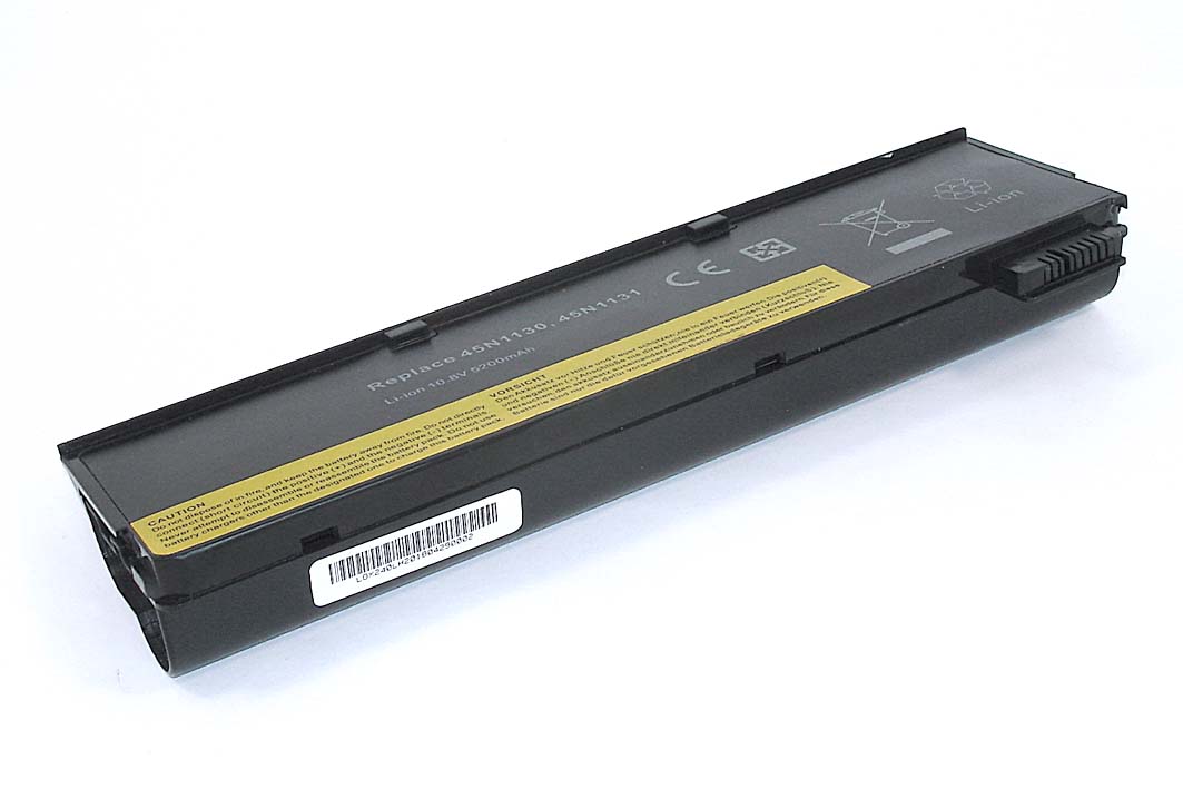 Аккумуляторная батарея для ноутбука Lenovo ThinkPad x240/250 (0C52861 68+) 5200mAh OEM черная