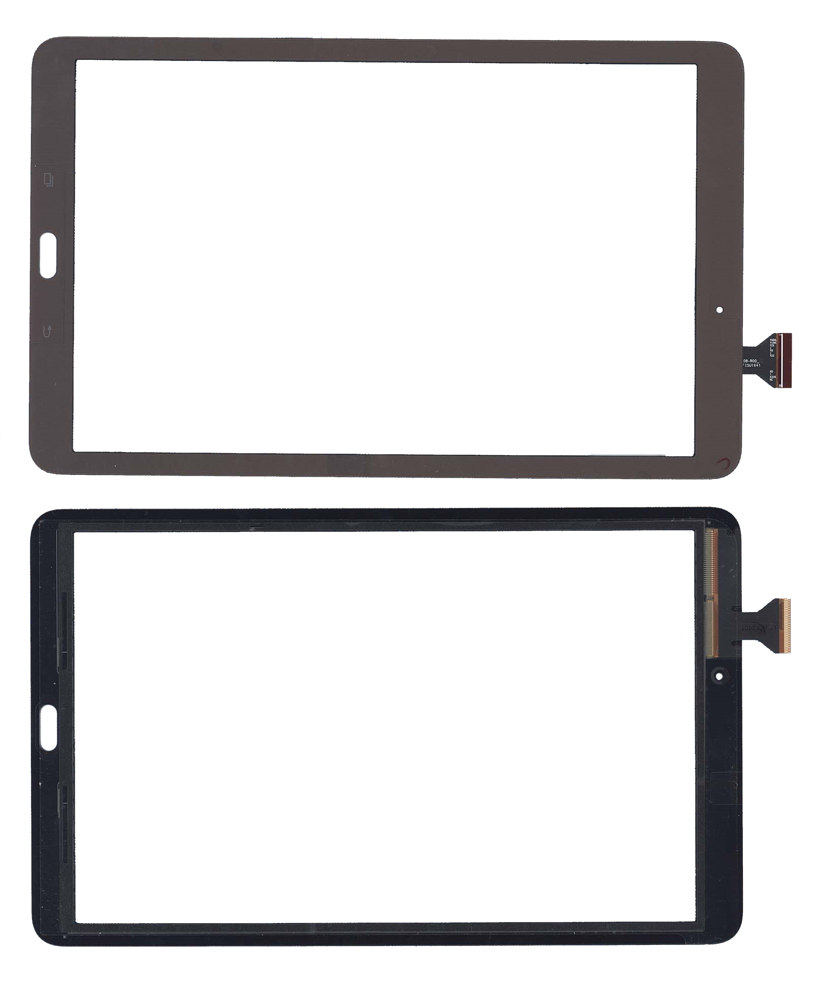 Сенсорное стекло (тачскрин) для Samsung Galaxy Tab E SM-T560 коричневое