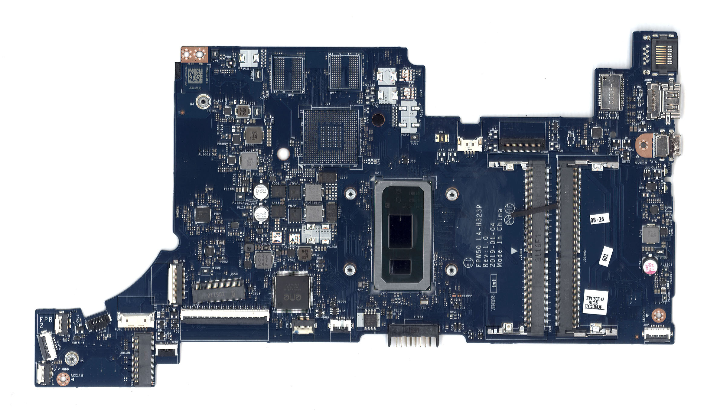 Материнская плата LA-H323P HP 15-DW 6405U UMA