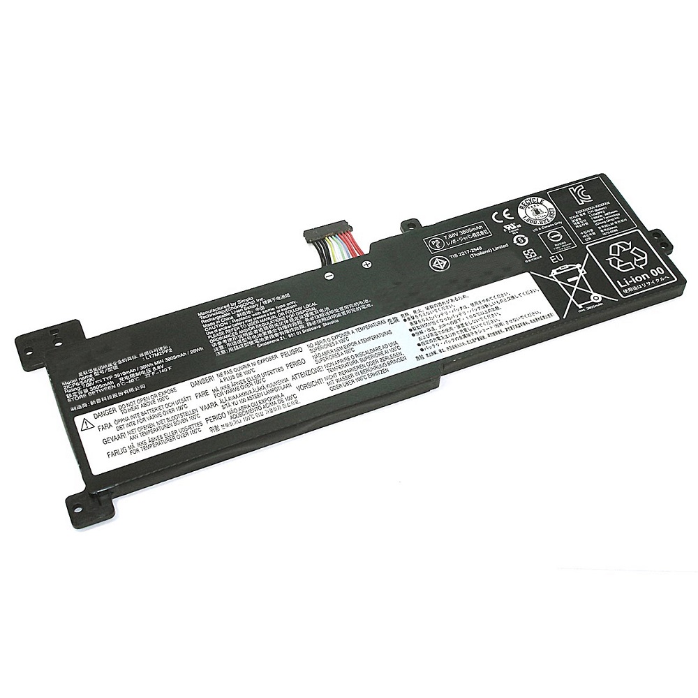 Аккумуляторная батарея для ноутбука Lenovo IdeaPad 330-15 (L17D2PF1) 7,68V 29Wh