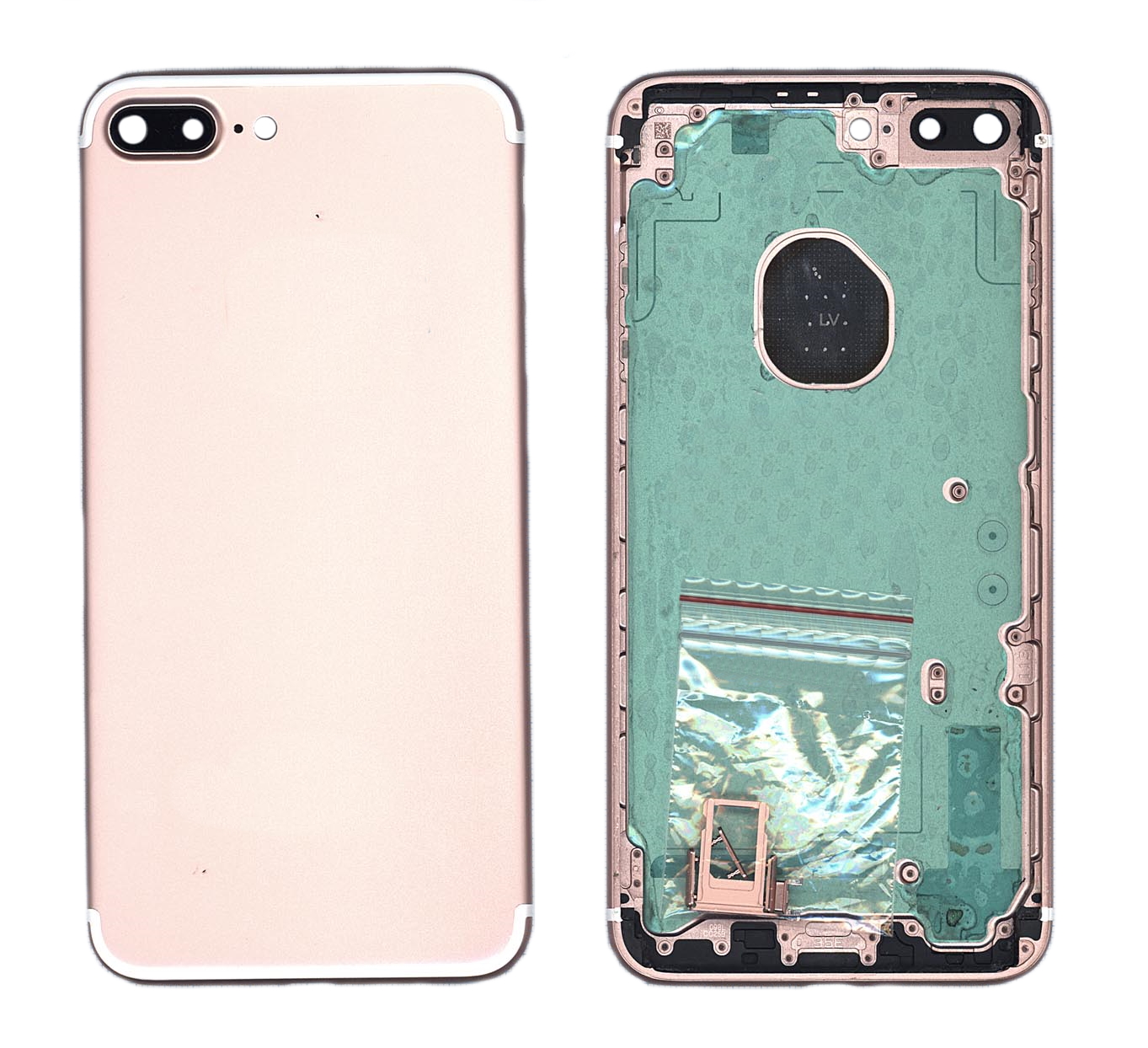 Задняя крышка для iPhone 7 Plus (5.5) розовая