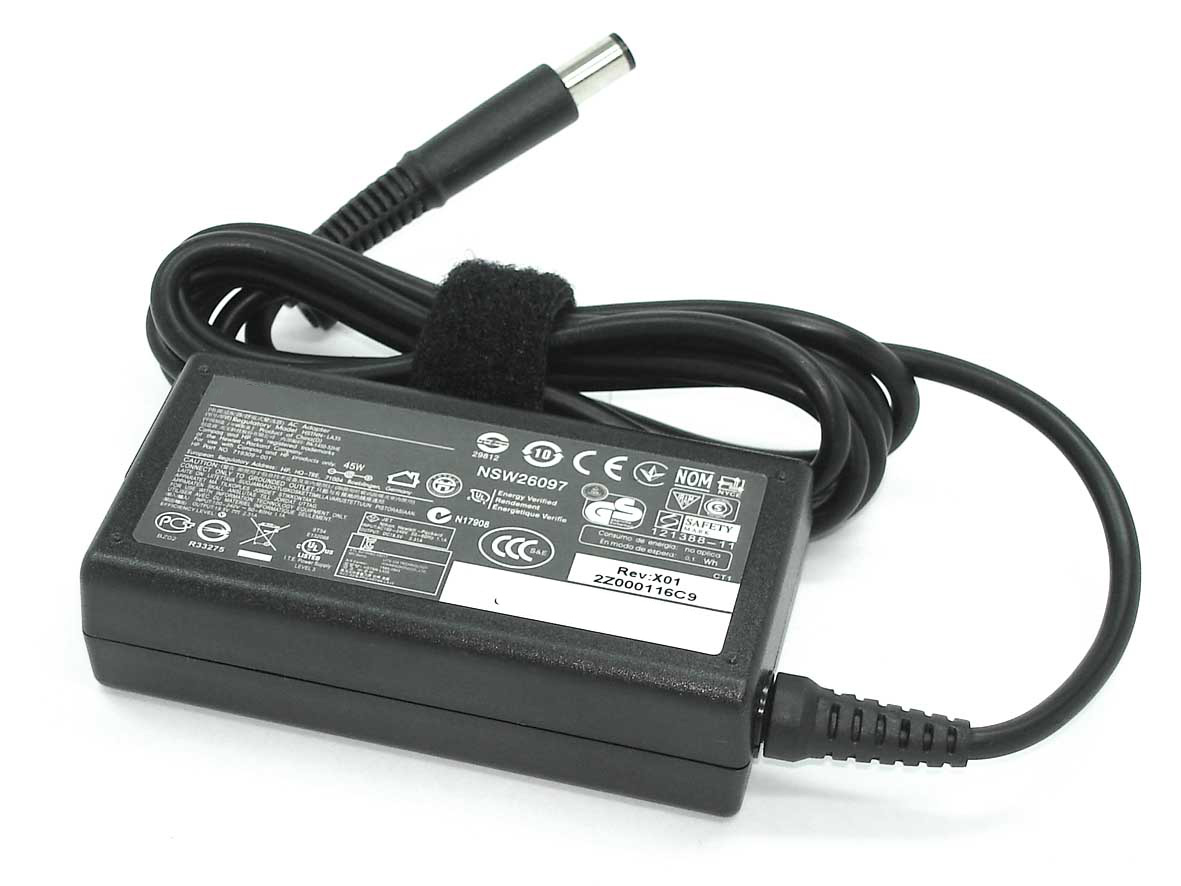 Блок питания (сетевой адаптер) для ноутбуков HP 19,5V 2,31A 45W 7.4pin